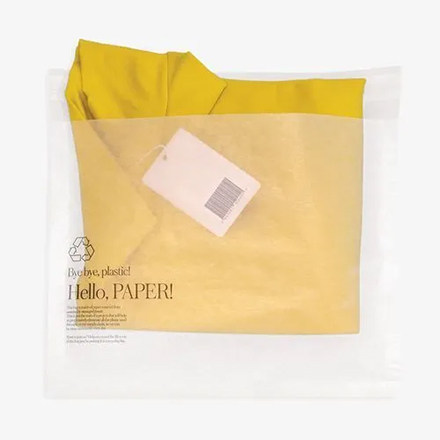 Transparent Paper Transport Bags